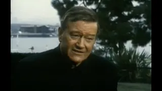 John Wayne on John Ford directing him in STAGECOACH