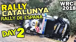 Day 2. Ken Block Crash. RALLYRACC CATALUNYA - RALLY DE ESPANA WRC 2018