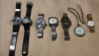 My watch collection - 2023