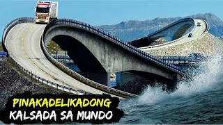 10 Pinaka Delikadong Kalsada Sa Buong Mundo | 10 Most Dangerous Roads And Bridges in the World