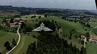 Flug vom Bodensee zum Genfersee