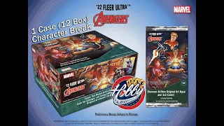 2022 FLEER ULTRA AVENGERS 1 Case (12 Box) Character Break eBay 04/23/24