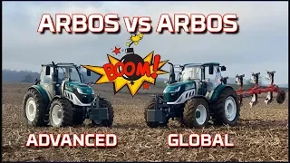 ARBOS 5130 vs ARBOS 5130 👉 Test orki w Adwent 👉Ciągnik Global vs Advanced [Korbanek]