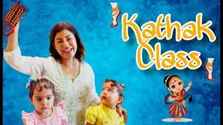 Lianna Divishha's first kathak class | HINDI | WITH ENGLISH SUBTITLES | Debina Decodes |