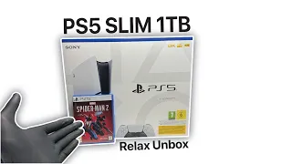 PS5 Slim Edition | Spider-man 2 GamePlay | Asmr Unbox