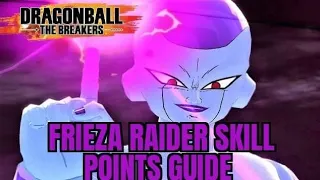 DRAGON BALL: THE BREAKERS Frieza Raider skill points Guide