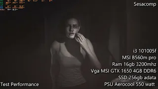 GTX 1650 4GB + i3-10105f Test in 6 TOP Games