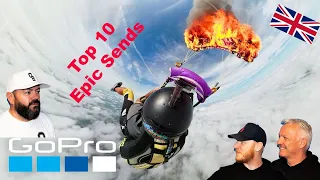 GoPro: Top 10 Epic Sends REACTION!! | OFFICE BLOKES REACT!!