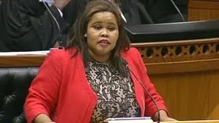 Mazibuko's dress code debated in parliament