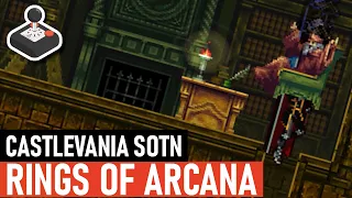 Castlevania SotN - Two Rings of Arcana, Dracula tunic and Axe Lord armor