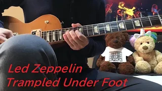 Led Zeppelin  Jimmy Page  Trampled Under Foot  Guitar Cover