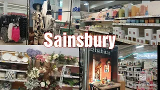 Shopping In Sainsbury's Supermarket | HOMEWARE | WOMEN TU CLOTHING | HOME DECOR |#shopping#daliyvlog