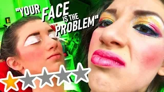 I WENT TO THE WORST REVIEWED MAKEUP ARTIST IN MY CITY - Episode 10000