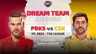 Punjab Kings vs Chennai Super Kings Dream11 Prediction | PBKS vs CSK Dream11 Team | IPL 2024 Match