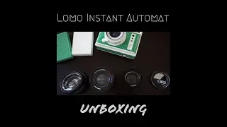 Lomo Instant Automat Unboxing (no voiceover) | Rediscover Analog