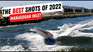 BEST OF MANASQUAN INLET 2022 - The BEST Boat Shots Wins and Fails