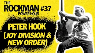 Peter Hook (New Order & Joy Division) interview!