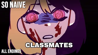 What Are You Willing To Do To Escape Your Stalker? - Classmates (All Endings) [Let's Play]