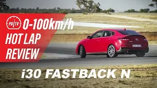 2019 Hyundai i30 Fastback N 0-100km/h & track lap at The Bend Motorsport Park