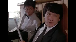 Jackie Chan fights on the boat - Dragon Forever (1988)