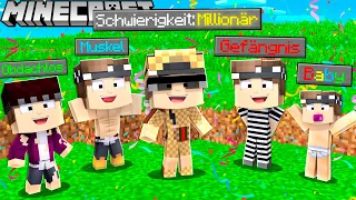 XXL ALLE SCHWIERIGKEITEN SPIELEN in Minecraft!