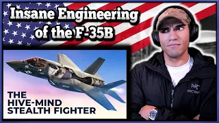 Marine reacts to the Insane Engineering of the F35