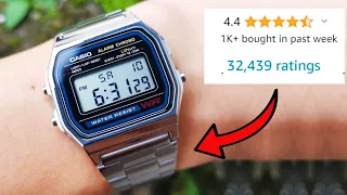 I bought the MOST POPULAR watch on Amazon UNDER ₹1500-the Casio A158W!