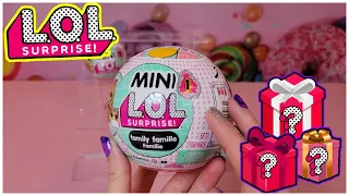 LOL Surprise Mini Family Unboxing | Mini LOL Surprise Unboxing | LOL Surprise Dolls