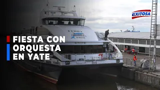 🔴🔵Callao: Detienen a 28 personas dentro de un yate donde se realizaba fiesta con orquesta