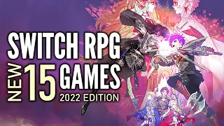 Top 15 Best NEW Nintendo Switch RPG Games of 2022 That You Should Play!