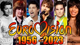 ВСЕ ПОБЕДИТЕЛИ ЕВРОВИДЕНИЯ С 1956 ПО 2023 ГОД // WINNERS OF EUROVISION FROM 1956 TO 2023