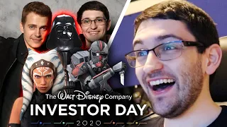 Disney Investor Day REACTIONS! Hayden Christensen BACK, AHSOKA Series, & THE BAD BATCH!