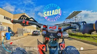 #Salad93: I Test a PitBike Ycf 150 Prepared 🔥   / It Does Wheeling 👊  ✊