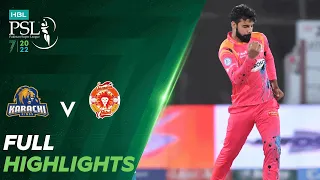 Full Highlights | Karachi Kings vs Islamabad United | Match 14 | HBL PSL 7 | ML2T