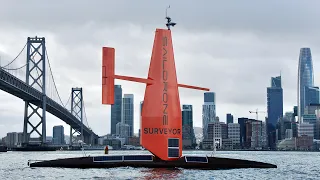 Saildrone robots are surveying the ocean and collecting weather data