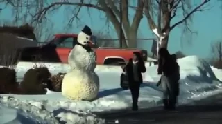 Прикол со Снеговиков!!! Ржачь, смотреть всем!!!