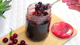 Густое вишневое варенье! Рецепт #80 Cherry jam, Mermelada de cereza