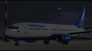 Москва — Владикавказ | LevelUp 737-800 | X-Plane 11