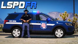 🔴LIVE - Wisconsin State Patrol in the county - GTA 5 LSPDFR