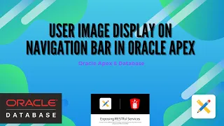 Image Display on Navigation bar In Oracle Apex
