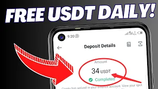 ($34 USDT DAILY) Receive Free Money (USDT) Daily *No Investment Required* Make Money Online For Free