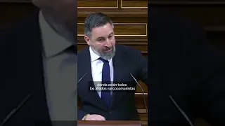 Abascal (Vox) acusa a Sánchez de haber provocado la crisis diplomática con Argentina y Milei #shorts