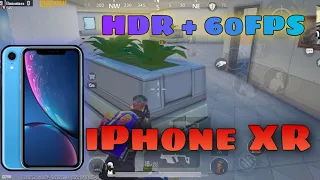 iPhone XR is best in 2022 HDR + 60fps |PUBG Mobile