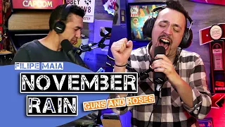 Filipe Maia canta November Rain (Guns n´roses)