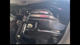 2020 Toyota Camry oil change