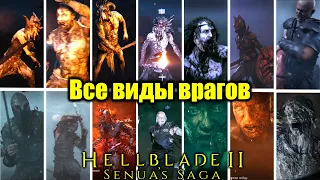 Все виды врагов в Senua's Saga: Hellblade 2