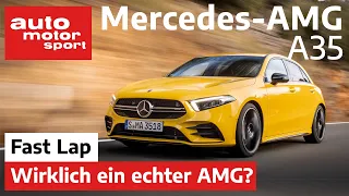 Mercedes-AMG A35 4Matic: Wirklich ein echter AMG? - Fast Lap | auto motor und sport