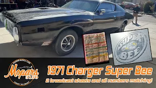 Southwest Surprise: ‘71 Super Bee in TX9 Black - Unearthed & Numbers Matching - Mopars5150 S1E8