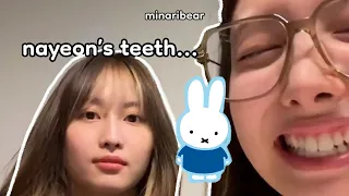 twice's honest opinion on nayeon's teeth