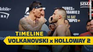 UFC 251 Timeline: Alexander Volkanovski vs. Max Holloway 2 - MMA Fighting